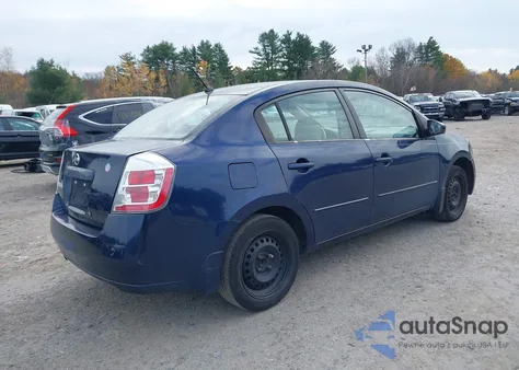2008 Nissan Sentra 2.0S из США, поврежденный, VIN 3N1AB61E58L652674